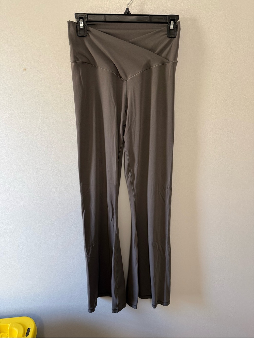 Offline by Aerie High-Waist Wide-Leg Yoga Pants in Gray